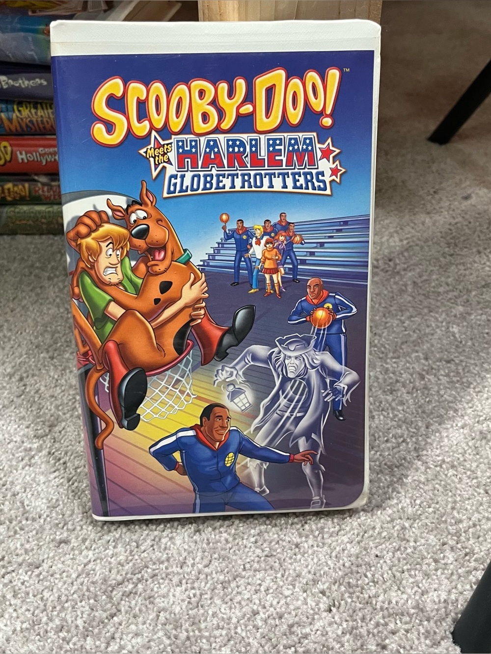 Scooby-Doo Meets the Harlem Globetrotters (VHS, 2003, Clamshell) Tested